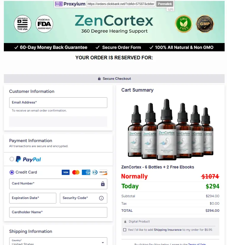 ZenCortex purchase